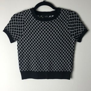 Forever 21 black crop top